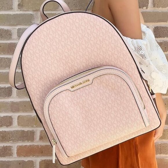 Michael Kors Pink Backpack